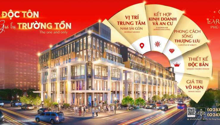 Tất tần tật thông tin về dự án L'Arcade Phú Mỹ Hưng. Trực tiếp từ chủ đầu tư Phú Mỹ Hưng